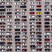 Foto von parkenden Autos